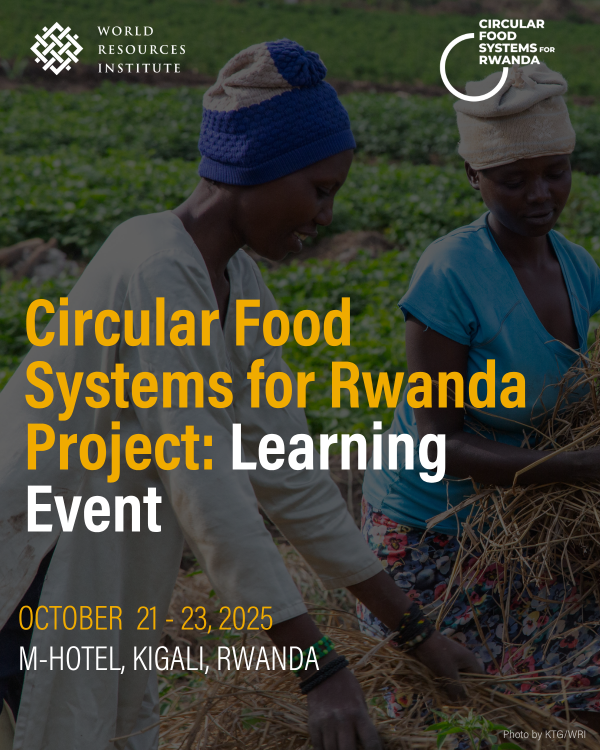 POSTER FOR THE CIRF LEARNING EVENT OCTOBER 2025